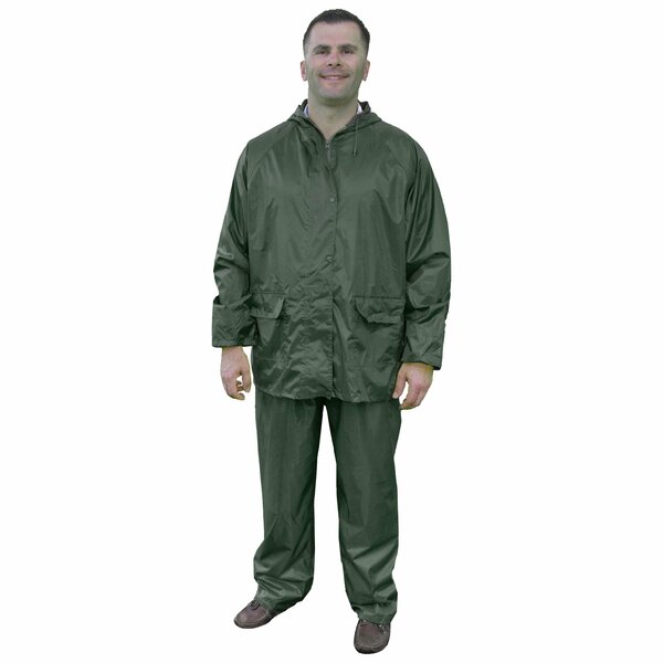 Rps Outdoors Simplex Rain Suit Green - Large 51-100G-L
